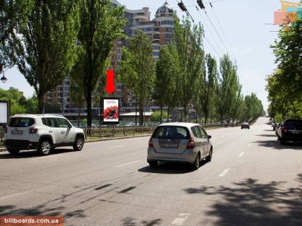 Citylight A in Kyiv, 1.8x1.2  Ukrainki bst., 14, na svitlofori, v storonu pl. L. Ukrainki Photo 1