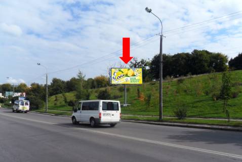 Billboard A in Rivne, 3x6  Litovs'ka st. / Kavkaz'ka st., bila parku "Evrejka", z centru Photo 1