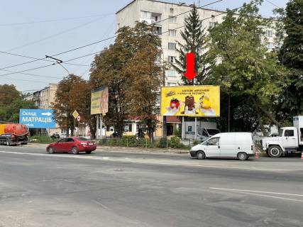 Billboard A in Ternopil, 3x6  Zivova st., 2, v bik Central'nogo rinku Photo 1