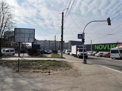 Billboard B in Bila Tserkva, 3x4  Nekrasova st., 53-E, supermarket "Novus" Photo 1