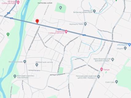 Billboard A in , 3x6  Tismenic'ka st. - Secenova st., AZS "OKKO", niznij scheme