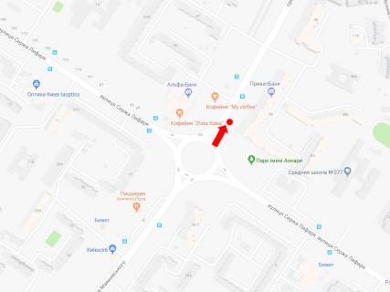 Video Billboard A in Kyiv, 3x6  Маяковського пр., 38/10 - вул. Лифаря (колиш. вул. Сабурова), в бік вул. Цвєтаєвої, з центру - 583893 scheme