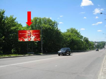 Billboard B in Rivne, 3x6  Kiivs'ka st., bila AZS "ANP", v''izd v misto Photo 1