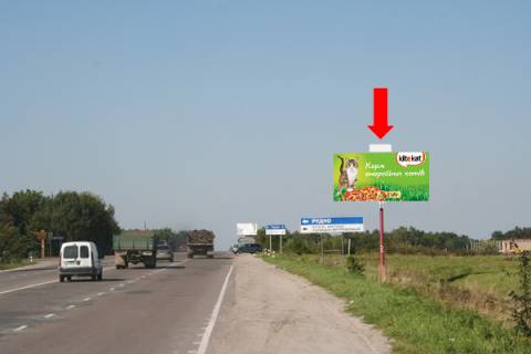 Billboard  in Lviv, 3x6  Kil'ceva doroga, s. Zimna Voda, bila supermarketiv "Epicentr", "METRO", z centru Photo 1