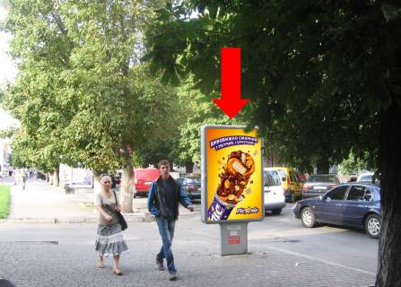 Citylight  in Khmelnitsky, 1.8x1.2  Soborna st., 42, bila magazinu "Kiivstar", turfirmi "Sam" Photo 1