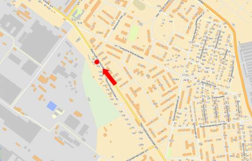 Billboard B in Kremenchuk, 3x6  Respublikans'ka st., 69, zupinka "Rokivka" scheme