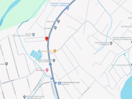 Billboard B in Ivano-Frankivsk, 3x6  Naberezna Stefanika st., restoran "Osokori Fest" scheme