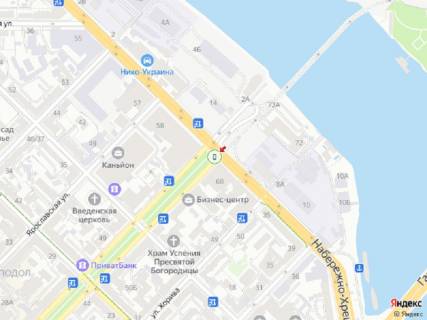 Citylight B in Kyiv, 1.8x1.2  Verhnij Val st., 68 - Naberezno-Hresatic'ka st., pered svitloforom scheme