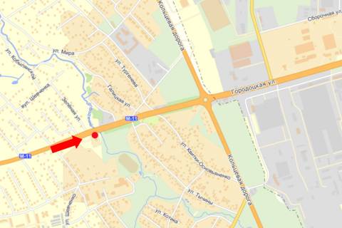 Billboard A in Zimna Voda, 3x6  Trasa L'viv-Segini, v''izd v misto, bila AZS "Sokar", v bik supermarketu "METRO", "Epicentr" scheme