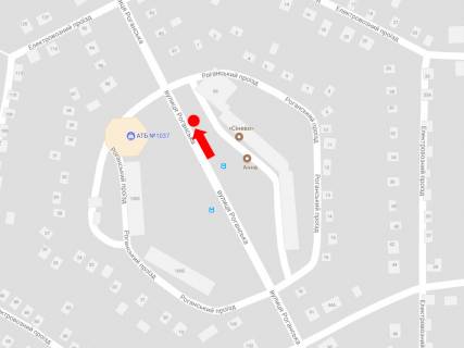 Billboard  in Kharkiv, 3x6  Rogans'ka st. / Rogans'kij av., v centr scheme