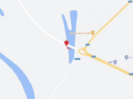 Billboard B in Loboykivka, 6х3  N-T-04-41, km 0+220 (livoruc), Ruh vid Dnipra, za rozv'azkou na s. Elizavetivka (m. Kam'ans'ke), s. Lobojkivka scheme