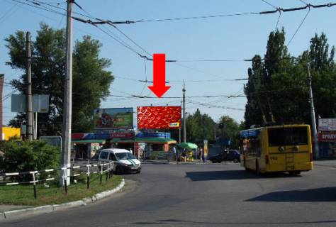 Billboard A in Kremenchuk, 3x6  Halamenuka st. / Leonova st., rajon z/d vokzalu Photo 1