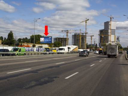 Billboard B in Kyiv, 3x6  Bazana av. - st. Cernigivs'ka, st.m. "Virlica", navproti AZS "Glusco", v storonu Harkivs'koi pl., aeroportu Borispil' Photo 1