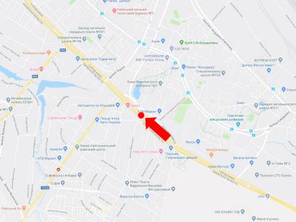 Prismatron, Prism  in Kyiv, 3x6  Kil'ceva doroga - st. Grigorovica-Bars'kogo, rozdil'nik, v naprmku av. Peremogi - 445346 scheme