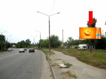 Billboard A in Zaporizhzhya, 3x6  Istomina st., 54, navproti, v bik Zacinaeva st. Photo 1