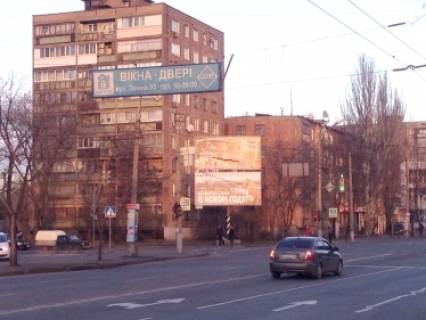 Billboard B in Krivy Rig, 3x6  Miru av., 1a - Kobilans'kogo st., Makdonal'ds, u bik Gor'kogo pl., niznij Photo 1