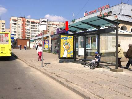 Citylight A in Lviv, 1.8x1.2  Cervonoi Kalini av., 109, ost. "av.Cervonoi Kalini", v centr Photo 1