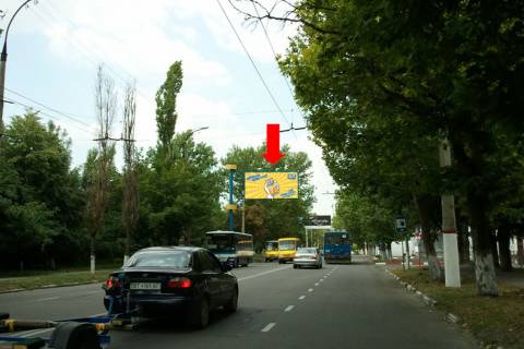 Billboard  in Kherson, 3x6  Kulika st. / Tiraspol's'ka st., bila AZS "Lukojl" (flazok) Photo 1