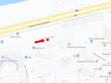 Prismatron, Prism A in Kyiv, 3x6  Griska st. - st. Gmiri, bila McDonald's, v storonu st.m. "Poznaki", TRC "Alladin" - 456821 scheme