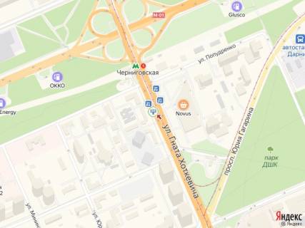 Prismatron, Prism B in Kyiv, 6x3  Hotkevica Gnata st. (Cervonogvardijs'ka), 4 ("Novus", metro Cernigivs'ka), v napramku Brovars'kij prosp. - 213473 scheme