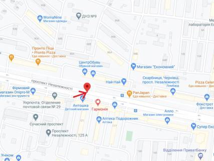 Scrolller, Scroll A in Chernivtsi Nezavisimosti av., 121, 5-j ot TC "Majdan" - 300232 scheme