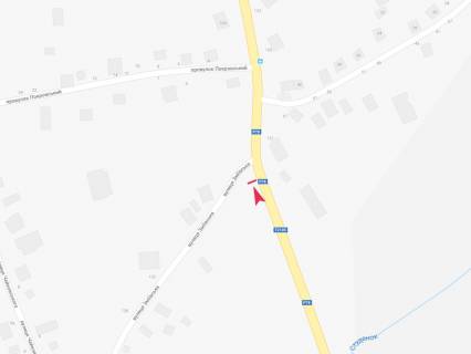 Billboard B in Bezlyudivka, 3x6  смт Безлюдівка, в'їзд у міста з боку Васищева, на перехресті з вул.Зміївської scheme