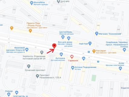 Scrolller, Scroll A in Chernivtsi Nezavisimosti av., 123, 4-j ot TC "Majdan" - 300245 scheme