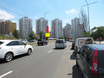 Video Billboard A in Kyiv, 2.3x3.14  Dniprovs'ka naberezna st., 49 - st. Ahmatovoi, rozdil'nik, bila TRC "River Mall", svitlofor, v bik av. Bazana, (rolik 10 sek, 1 vihid/1,5 hvilini) - 291554 Photo