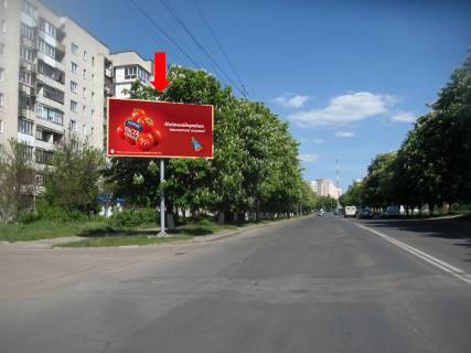 Billboard B in Lutsk, 3x6  Vidrodzenna st., 41, v bik Sobornosti av. Photo 1