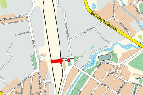 Citylight A in Rivne, 1.8x1.2  Privokzal'na pl., bila z/d vokzalu scheme