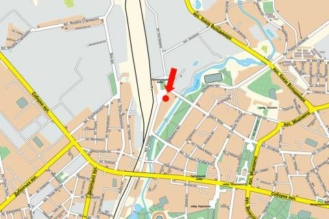 Citylight B in Rivne, 1.8x1.2  Nebesnoi Sotni st. (kol. Kikvidze st.), 20 / Privokzal'na pl., v centr scheme