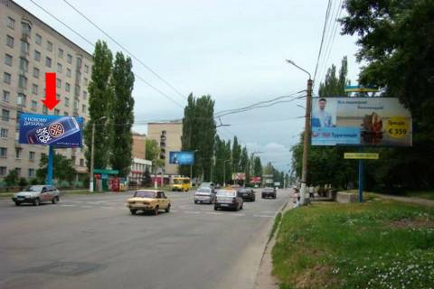 Billboard B in Kropyvnytskyi (Kirovograd), 3x6  Poltavs'ka st., 73, bila supermarketu "ATB" Photo 1