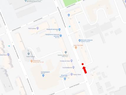 Video Billboard A in Kyiv, 2.3x3.14  V. Vasil'kivs'ka st. (kolis. Cervonoarmijs'ka st.), 131, bila AZS "Amic", v storonu st. m. "Palac Ukraina", (rolik 10 sek, 1 vihid/1,5 hvilini) - 197049 scheme