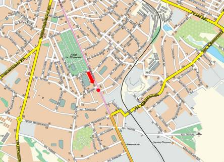 Citylight A in Chernivtsi, 1.8x1.2  Golovna st., 104, z centru scheme