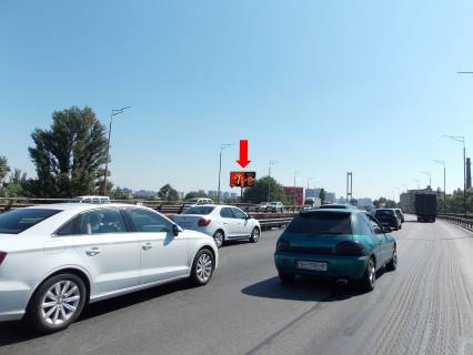 Billboard B in Kyiv, 3x6  Pivdennij mist, v bik av. Bazana Photo 1