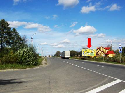 Billboard A in Lviv route, 3x6  Trasa L'viv-Uzgorod, v''izd v misto, bila AZS "WOG" Photo 1