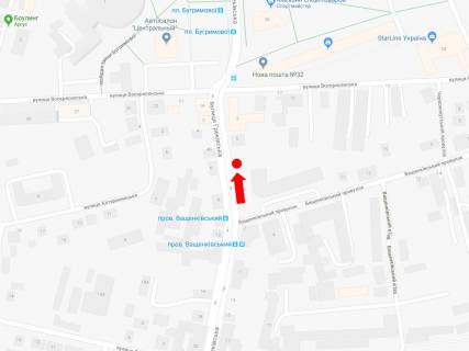 Billboard A in Kharkiv, 3x6  Grekivs'ka st. - prov. Vasenkovs'kij, na svitlofori, v centr scheme