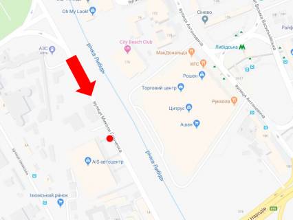 Scrolller, Scroll A in Kyiv, 2.3x3.14  Grincenka st., 18, bila avtosaloniv, navproti TRC "Ocean Plaza", v storonu st. Saperno-Slobids'koi - 470710 scheme