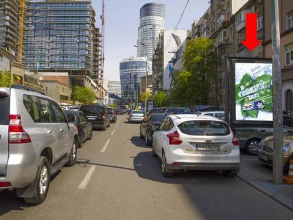 Citylight  in Kyiv, 1.8x1.2  Mecnikova st., 16, navproti supermarketu "Good wine", v storonu Klovs'kogo uzvozu Photo 1