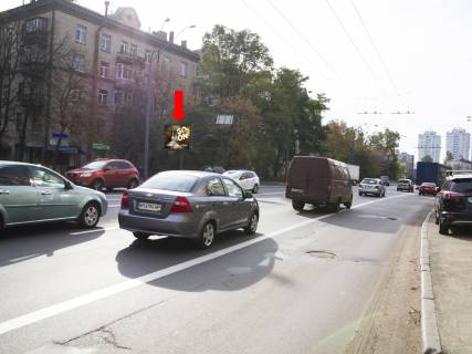 Backlight  in Kyiv, 2.3x3.14  Dovzenka st., 10 v storonu st. m. "Sulavs'ka" Photo 1