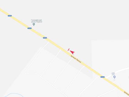 Billboard A in Dobrovelychkivka, 3x6  smt Dobrovelickivka, 400m pisla ANP scheme