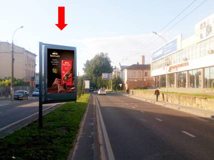 Cityscroll A in Lviv, 1.8x1.2  Чорновола пр. / Медова вул., роздільник, біля клубу "Malevych", з центру Photo 1