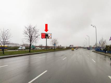 Billboard  in Kyiv, 3x6  Grigorenko av. 40, rozdil'nik, navproti supermarketiv "Epicentr", "Metro", v storonu st. Kolektornoi Photo 1