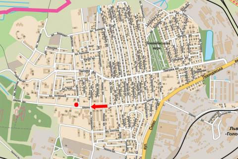 Prismatron, Prism A in Lviv, 3x6  Siroka st., 68 / Subotivs'ka st., bila supermarketu "ATB", rinku "Levandivs'kij", liva - 19320 scheme