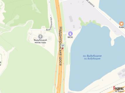 Backlight A in Kyiv, 8x4  Naddniprans'ke sose, 8 (AZS "WOG", AZS "AVIAS plus"), v napramku mist Patona scheme