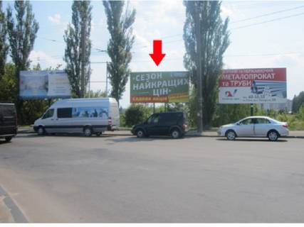 Billboard A in Rivne Soborna st. - Mlinivs'ka st., v'izd z m. Luc'k Photo 1