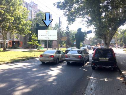 Billboard  in Odessa, 3x6  Admiral's'kij av. - Sudnobudivna st., z centru Photo 1