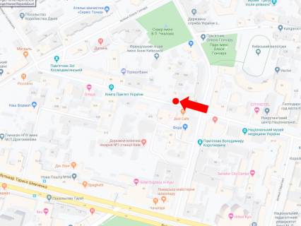 Citylight  in Kyiv, 1.8x1.2  Hmel'nic'kogo st. 70A, v storonu st. Goncara scheme