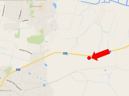 Billboard B in Dublyani, 3x6  Траса Київ-Львів, с. Дубляни, в бік Львова scheme