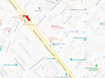 Scrolller, Scroll  in Kyiv, 1.8x1.2  Ukrainki bst., 13 / Novogospital'na st. (kolis. Sorsa prov.), na svitlofori, v storonu st. Hresatik - 445548 scheme